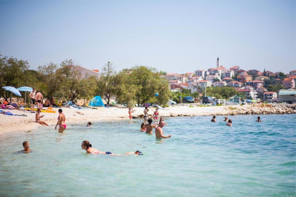 Trogir-Luxury Villa Sapphirus Seget Vranjica Esterno foto