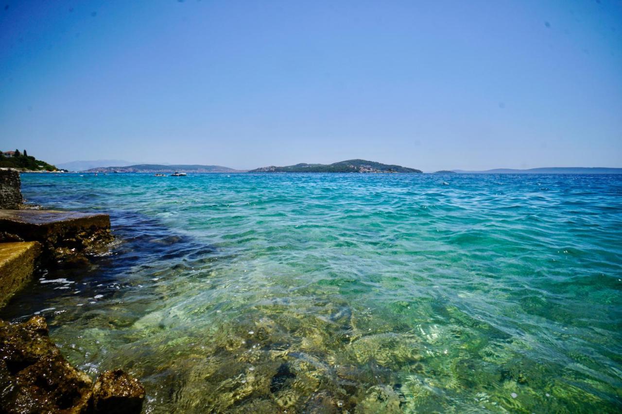 Trogir-Luxury Villa Sapphirus Seget Vranjica Esterno foto