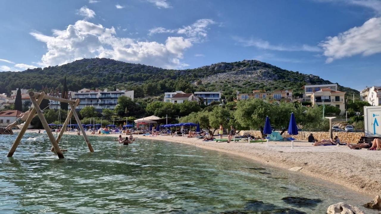 Trogir-Luxury Villa Sapphirus Seget Vranjica Esterno foto